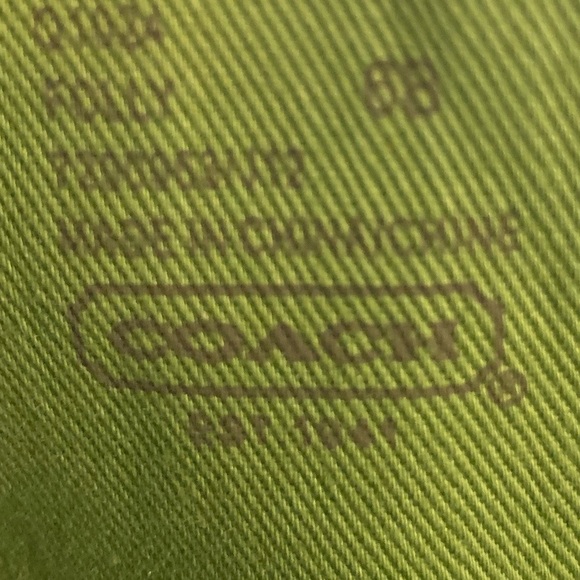 Coach size 6B Foley sneaker Vintage - Picture 6 of 9